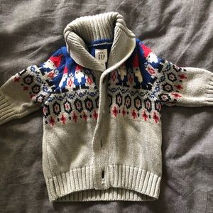 Baby Gap Gnome sweater 3-6 months